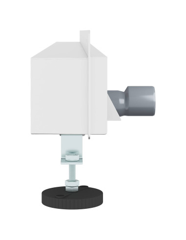 Scarico Doccia da Parete Argento 100 cm Acciaio Inox 304