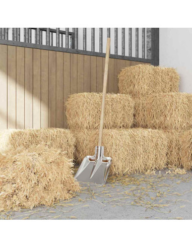 Testa di Pala Argento 43 x 32,5 cm Alluminio