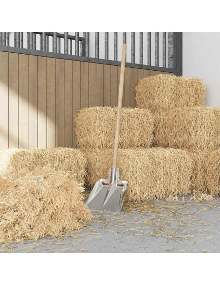 Testa di Pala 4 pcs Argento 43 x 32,5 cm Alluminio