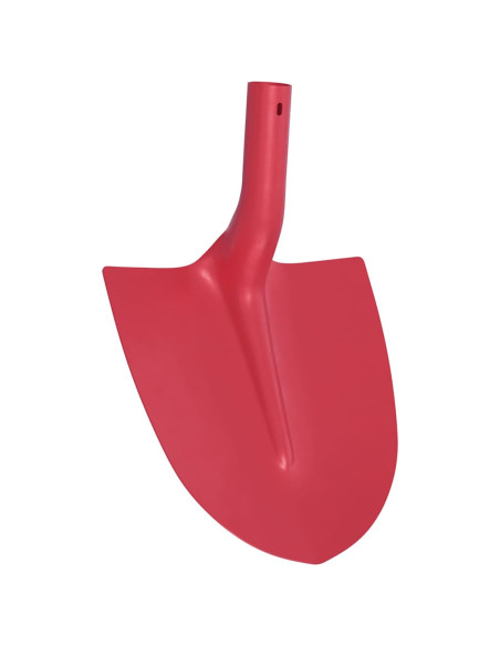 Testa di Pala Rosso 39,5 x 27,5 cm Acciaio verniciato a polvere