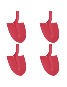 Testa di Pala 4 pcs Rosso 39,5 x 27,5 cm 2