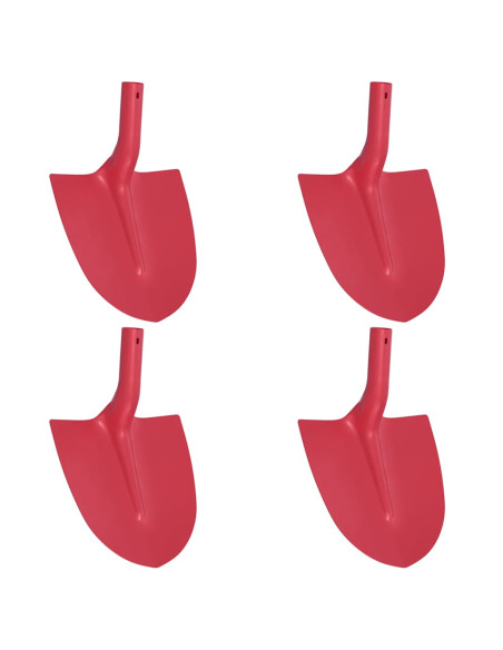 Testa di Pala 4 pcs Rosso 39,5 x 27,5 cm