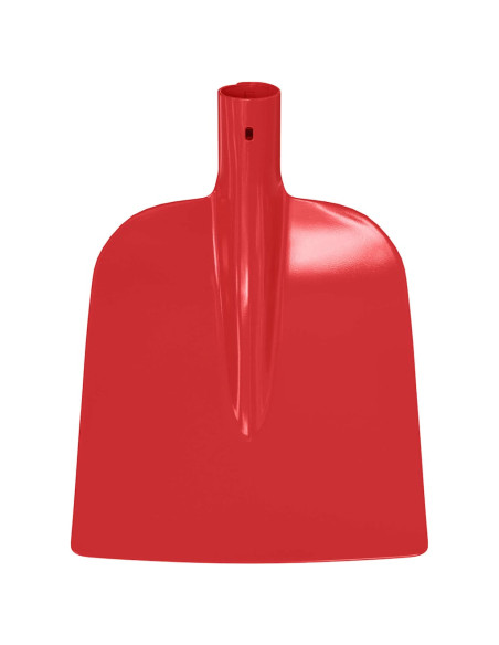 Testa di Pala Rosso 32 x 24,5 cm Acciaio verniciato a polvere
