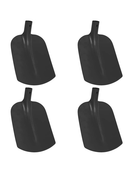 Testa di Pala 4 pcs Nero 34,5 x 24 cm