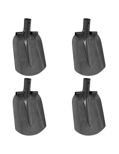 Testa di Pala 4 pcs Argento 33 x 21 cm