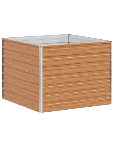 Letto rialzato da giardino Marrone Chiaro 100 x 100 x 77 cm