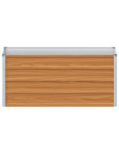 Letto rialzato da giardino Marrone Chiaro 100 x 40 x 45 cm