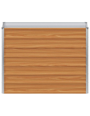 Letto rialzato da giardino Marrone Chiaro 100 x 40 x 77 cm