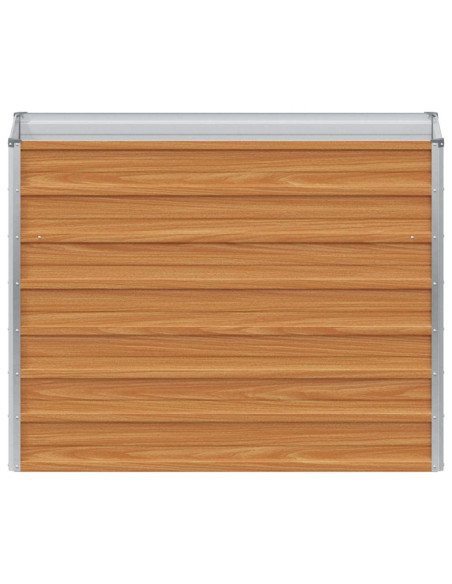 Letto rialzato da giardino Marrone Chiaro 100 x 40 x 77 cm