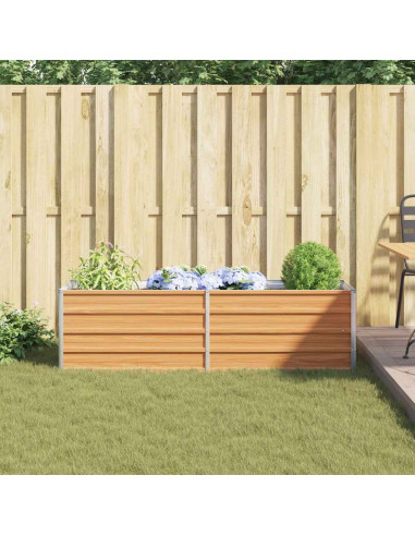 Letto rialzato da giardino Marrone Chiaro 160 x 40 x 45 cm