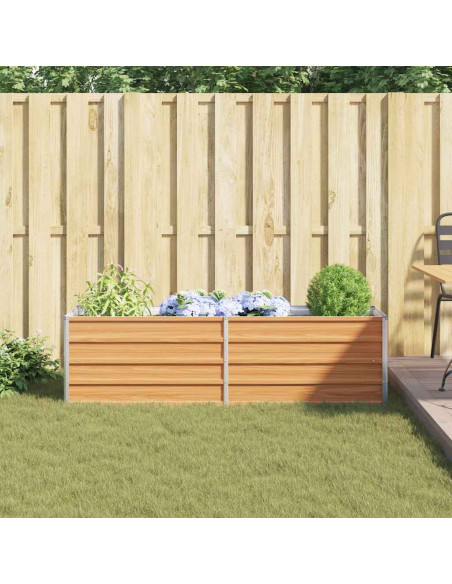 Letto rialzato da giardino Marrone Chiaro 160 x 40 x 45 cm