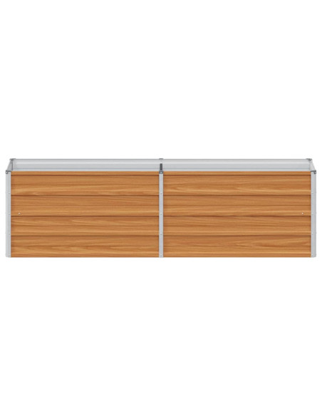 Letto rialzato da giardino Marrone Chiaro 160 x 40 x 45 cm