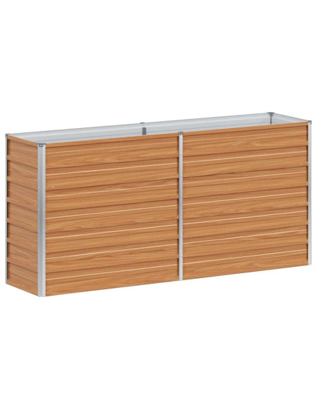 Letto rialzato da giardino Marrone Chiaro 160 x 40 x 77 cm