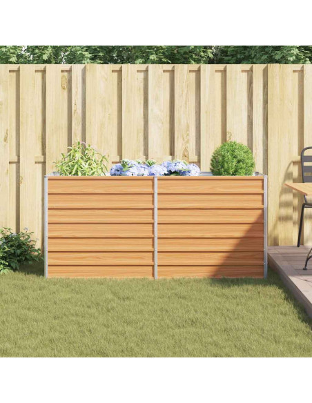 Letto rialzato da giardino Marrone Chiaro 160 x 40 x 77 cm