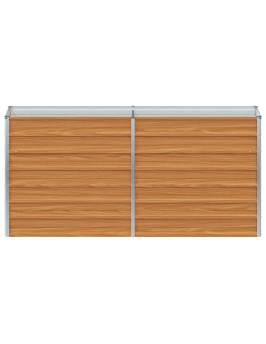 Letto rialzato da giardino Marrone Chiaro 160 x 40 x 77 cm