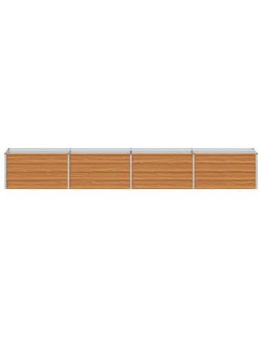 Letto rialzato da giardino Marrone Chiaro 320 x 40 x 45 cm