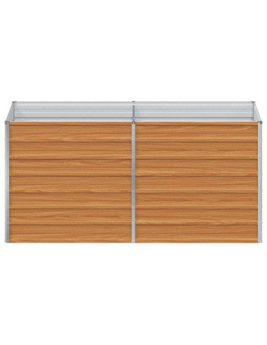 Letto rialzato da giardino Marrone Chiaro 160 x 80 x 77 cm