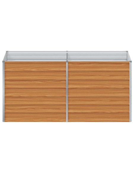 Letto rialzato da giardino Marrone Chiaro 160 x 80 x 77 cm