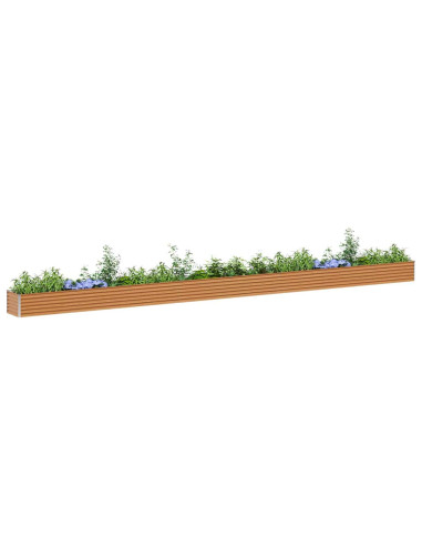 Letto rialzato da giardino 775 x 50 x 36 cm Acciaio zincato