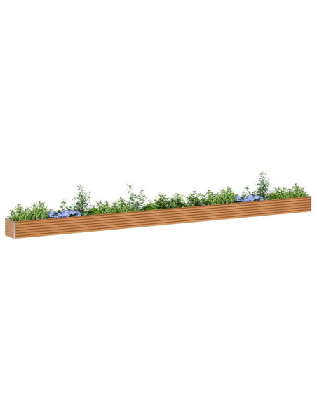 Letto rialzato da giardino 775 x 50 x 36 cm Acciaio zincato