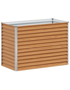 Letto rialzato da giardino 98 x 50 x 68 cm Acciaio zincato 2