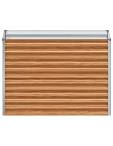 Letto rialzato da giardino 98 x 50 x 68 cm Acciaio zincato