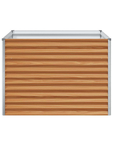 Letto rialzato da giardino 98 x 100 x 68 cm Acciaio zincato