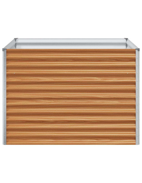 Letto rialzato da giardino 98 x 100 x 68 cm Acciaio zincato