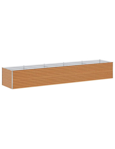 Letto rialzato da giardino 485 x 100 x 68 cm Acciaio zincato