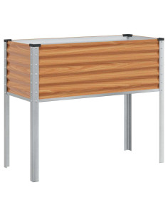 Vaso da giardino Marrone Chiaro 100,5 x 40,5 x 90 cm 2