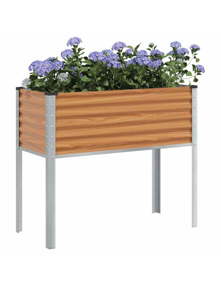 Vaso da giardino Marrone Chiaro 100,5 x 40,5 x 90 cm