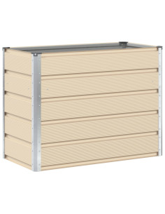 Fioriera Avorio 480 x 50 x 45 cm Acciaio zincato 2