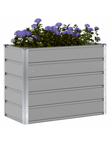 Fioriera Grigio chiaro 480 x 50 x 45 cm Acciaio zincato