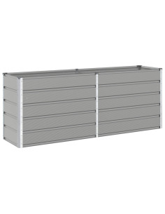 Fioriera Grigio chiaro 480 x 50 x 45 cm Acciaio zincato 2