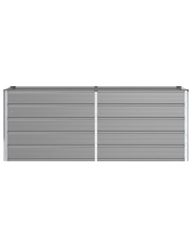 Fioriera Grigio chiaro 480 x 50 x 45 cm Acciaio zincato