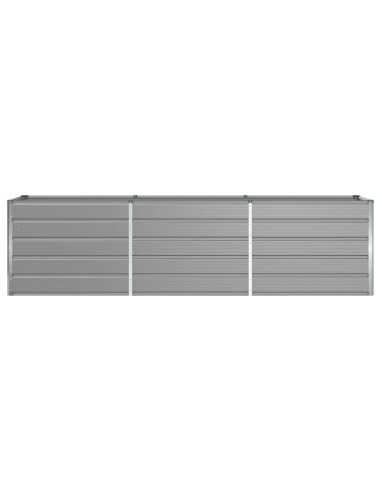 Fioriera Grigio chiaro 480 x 50 x 45 cm Acciaio zincato