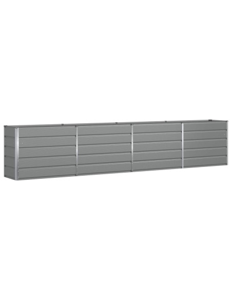 Fioriera Grigio chiaro 480 x 50 x 45 cm Acciaio zincato
