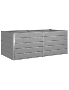 Fioriera Grigio chiaro 195 x 100 x 45 cm Acciaio zincato 2
