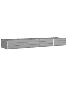 Fioriera Grigio chiaro 195 x 100 x 45 cm Acciaio zincato 2