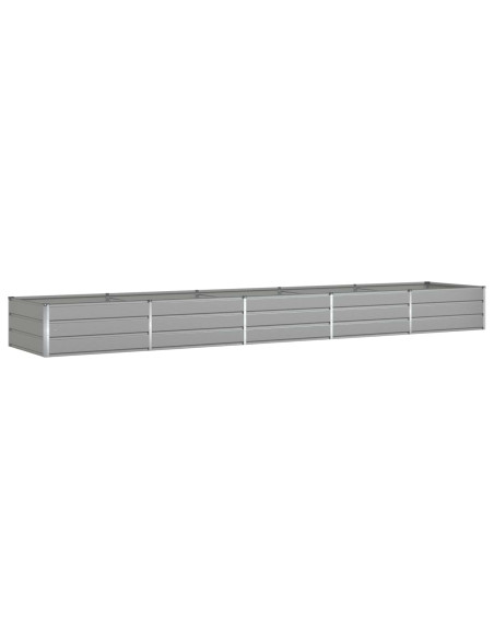 Fioriera Grigio chiaro 195 x 100 x 45 cm Acciaio zincato