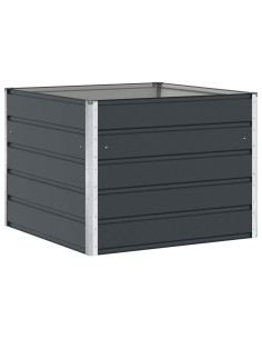 Fioriera Antracite 100 x 100 x 75 cm Acciaio 2