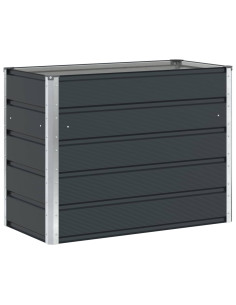 Fioriera Antracite 480 x 50 x 45 cm Acciaio zincato 2