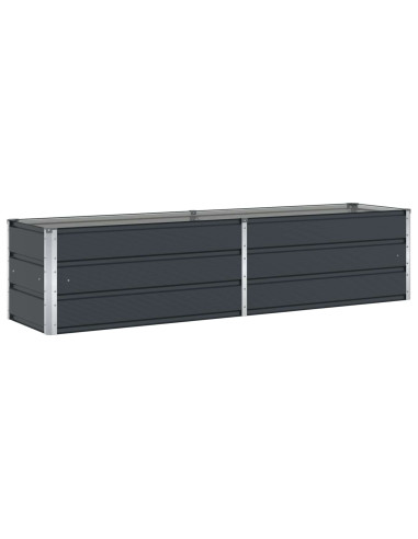 Fioriera Antracite 480 x 50 x 45 cm Acciaio zincato