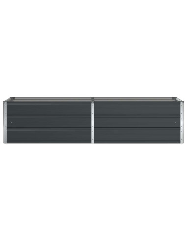 Fioriera Antracite 480 x 50 x 45 cm Acciaio zincato