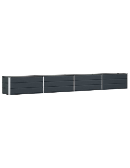 Fioriera Antracite 480 x 50 x 45 cm Acciaio zincato