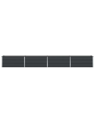 Fioriera Antracite 480 x 50 x 45 cm Acciaio zincato
