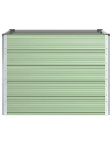 Fioriera Verde Pastello 100 x 100 x 75 cm Acciaio