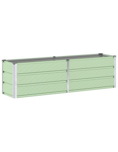 Fioriera Verde 160 x 40 x 45 cm Acciaio 2