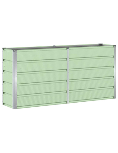 Fioriera Verde 160 x 40 x 75 cm Acciaio