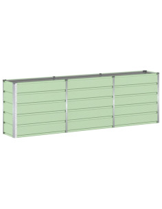 Fioriera Verde 160 x 40 x 75 cm Acciaio 2